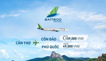 MỞ BÁN ĐƯỜNG BAY CẦN THƠ-CÔN ĐẢO, CẦN THƠ-PHÚ QUỐC