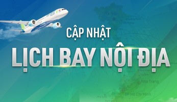 THÔNG BÁO LỊCH BAY DỰ KIẾN GIAI ĐOẠN 31/10 ĐẾN 30/11/2021