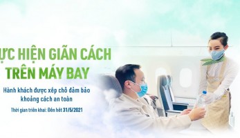 GIÃN CÁCH AN TOÀN CÙNG BAMBOO AIRWAYS