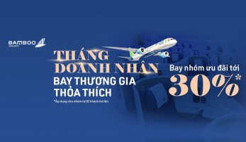 Bay C thích mê ly cùng Bamboo Airways 