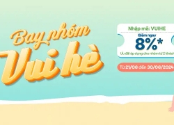 BAY NHÓM GIÁ HỜI - GIẢM NGAY 8%..