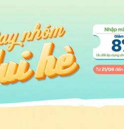 BAY NHÓM GIÁ HỜI - GIẢM NGAY 8%