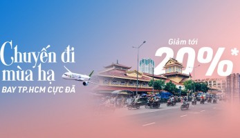 Chuyến đi mùa hạ – Bay Tp. Hồ Chí Minh cực đã