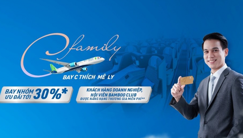 Bay C thích mê ly cùng Bamboo Airways