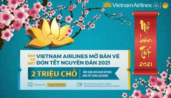 VIETNAM AIRLINES GROUP MỞ BÁN VÉ TẾT TÂN SỬU 2021